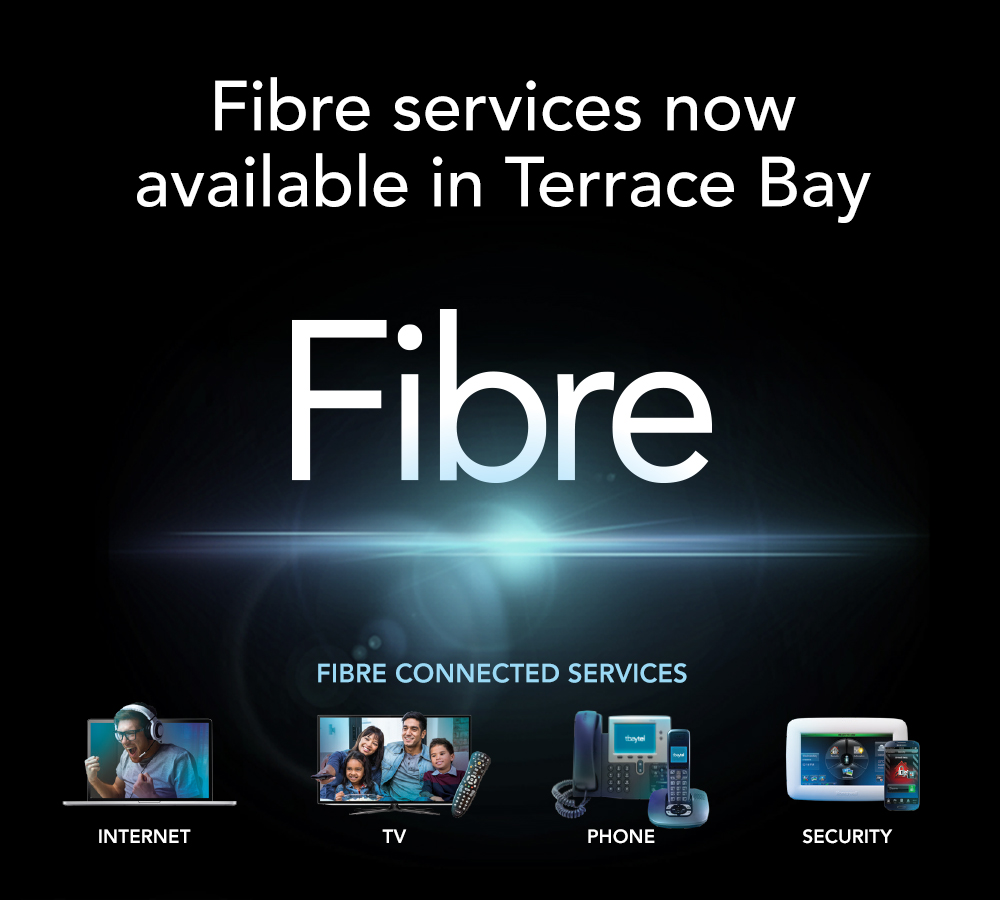 Fibre is available in Terrace Bay