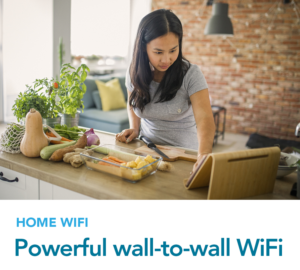 Powerful wall-to-wall wifi