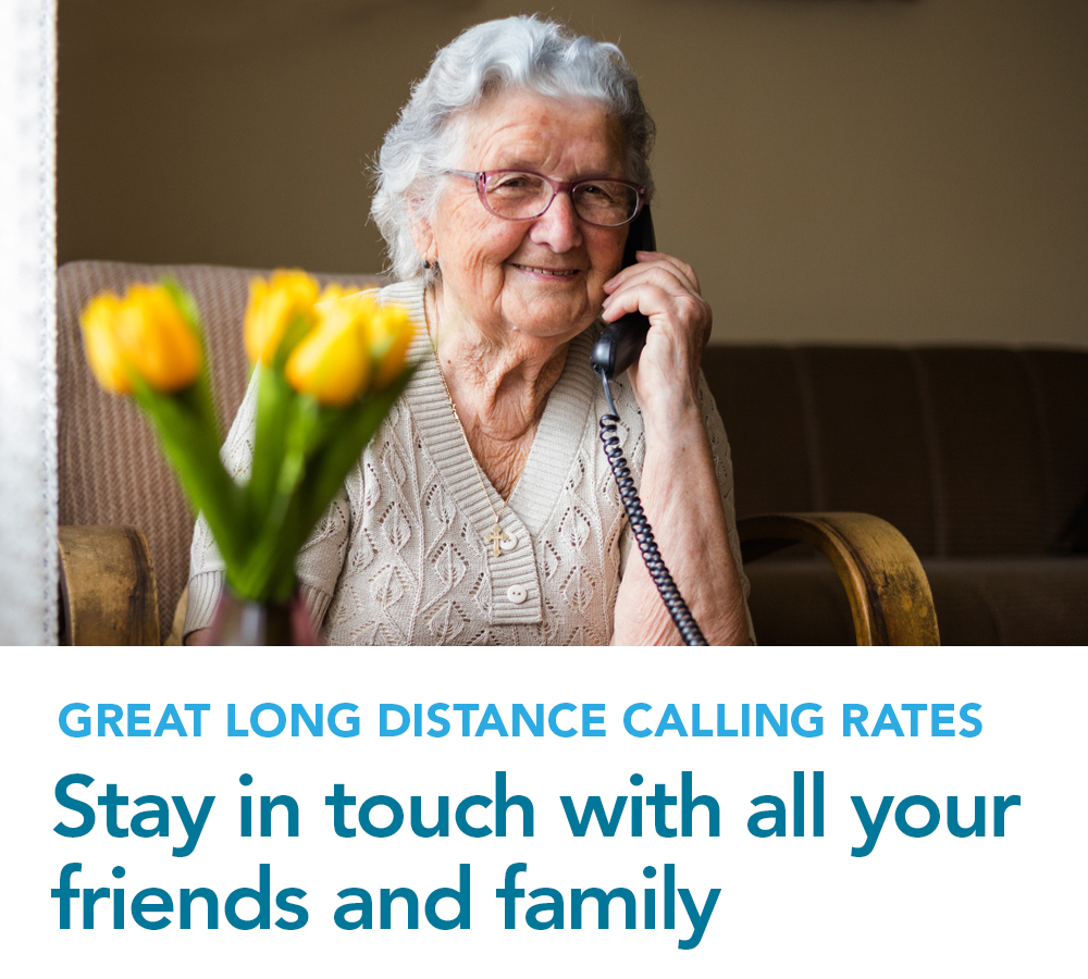 Stay in touch with all your friends and family with Tbaytels great long distance rates