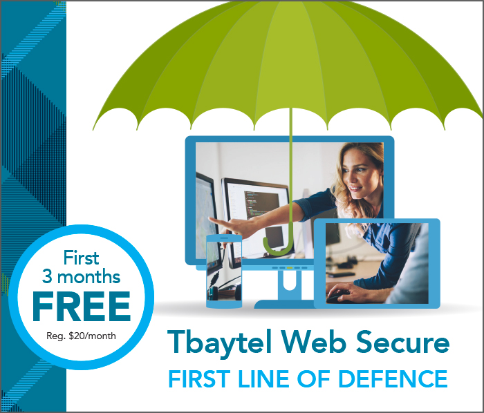 Tbaytel Web Secure First Line of Defence